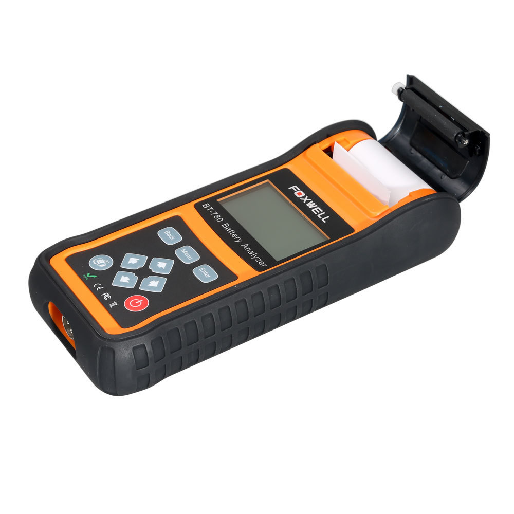 Foxwell BT780 BT-780 Battery Analyzer with Built-in Thermal Printer