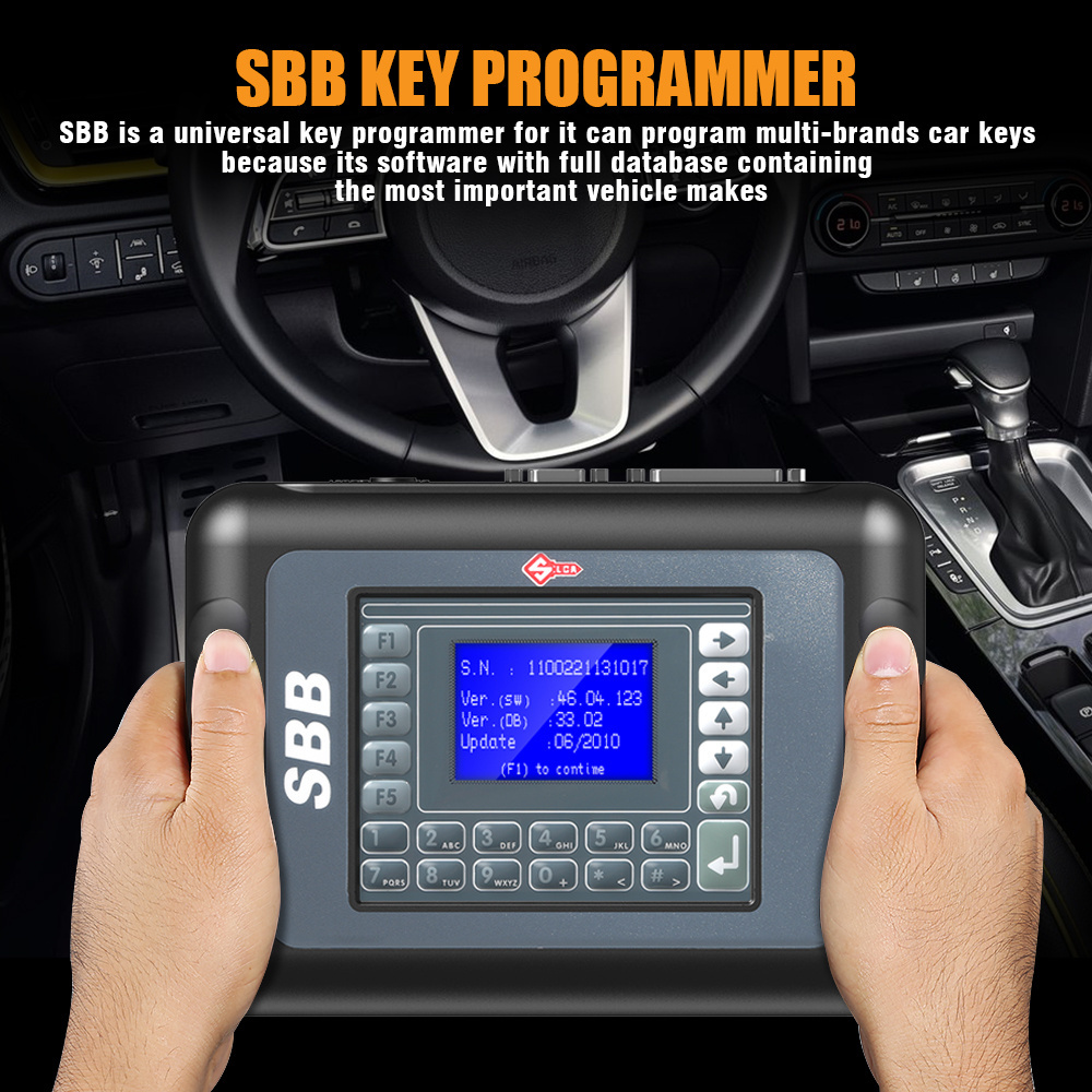 SBB Key Programmer V33.02 Version