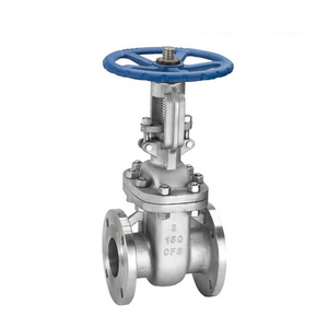 COVNA DN150 6 inch Wheel Handle Operated PN16 High Pressure Resilient Seat Flange End Stainless Steel 316 Manual Gate Valve