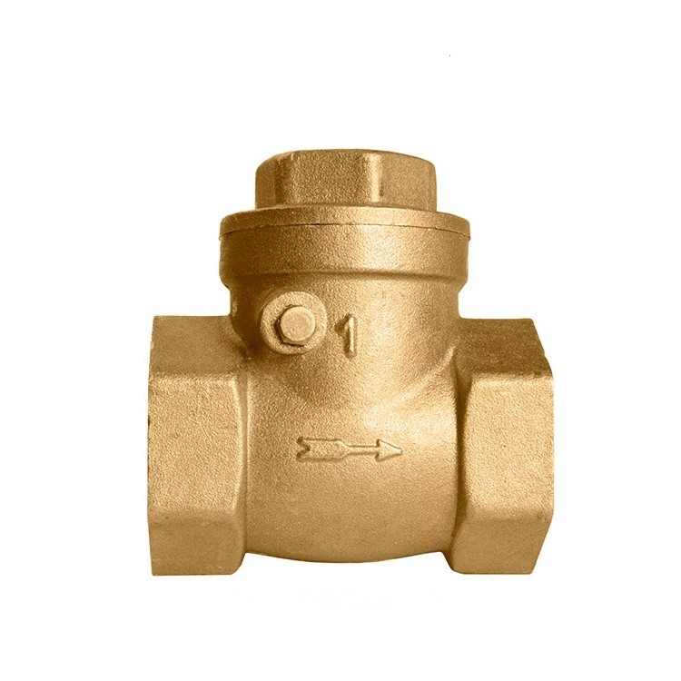 COVNA High Quality 1 Inch Brass Non Return Threaded Connection Check Valve