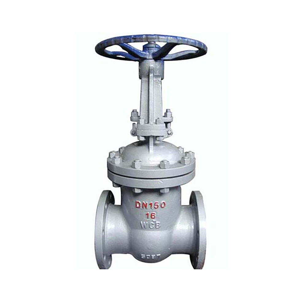 COVNA DN150 6 inch Wheel Handle Operated PN16 High Pressure Resilient Seat Flange End Stainless Steel 316 Manual Gate Valve