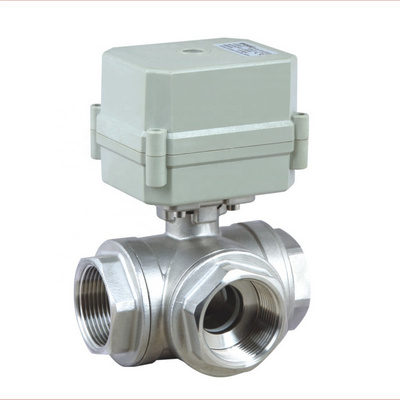 COVNA DN20 3/4 inch Motorised Ball Valve Mini Electric Actuator Water Flow Control Valve