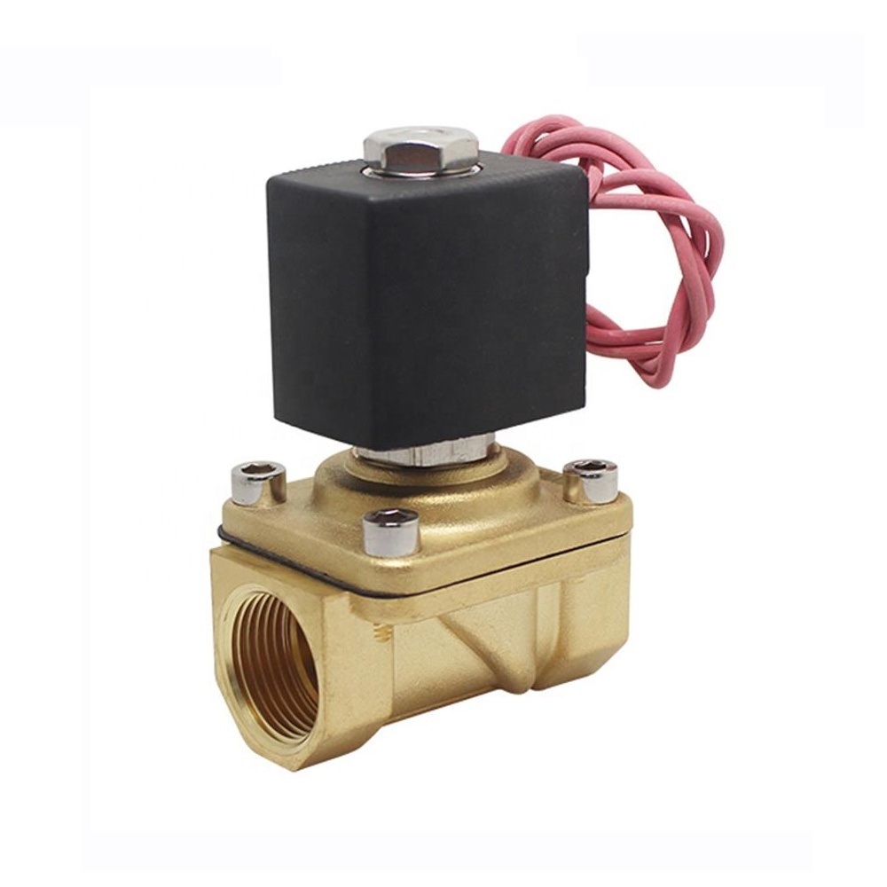 COVNA 12v 24v DC 220v 2 way 2W31 Low Pressure Electric Water Air Solenoid Valve for water