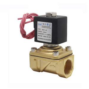 COVNA 12v 24v DC 220v 2 way 2W31 Low Pressure Electric Water Air Solenoid Valve for water