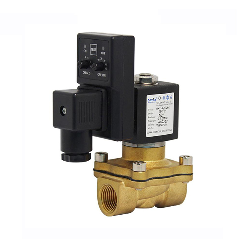 COVNA 1/2 inch Automatic Drainage Water Solenoid Valve with Timer