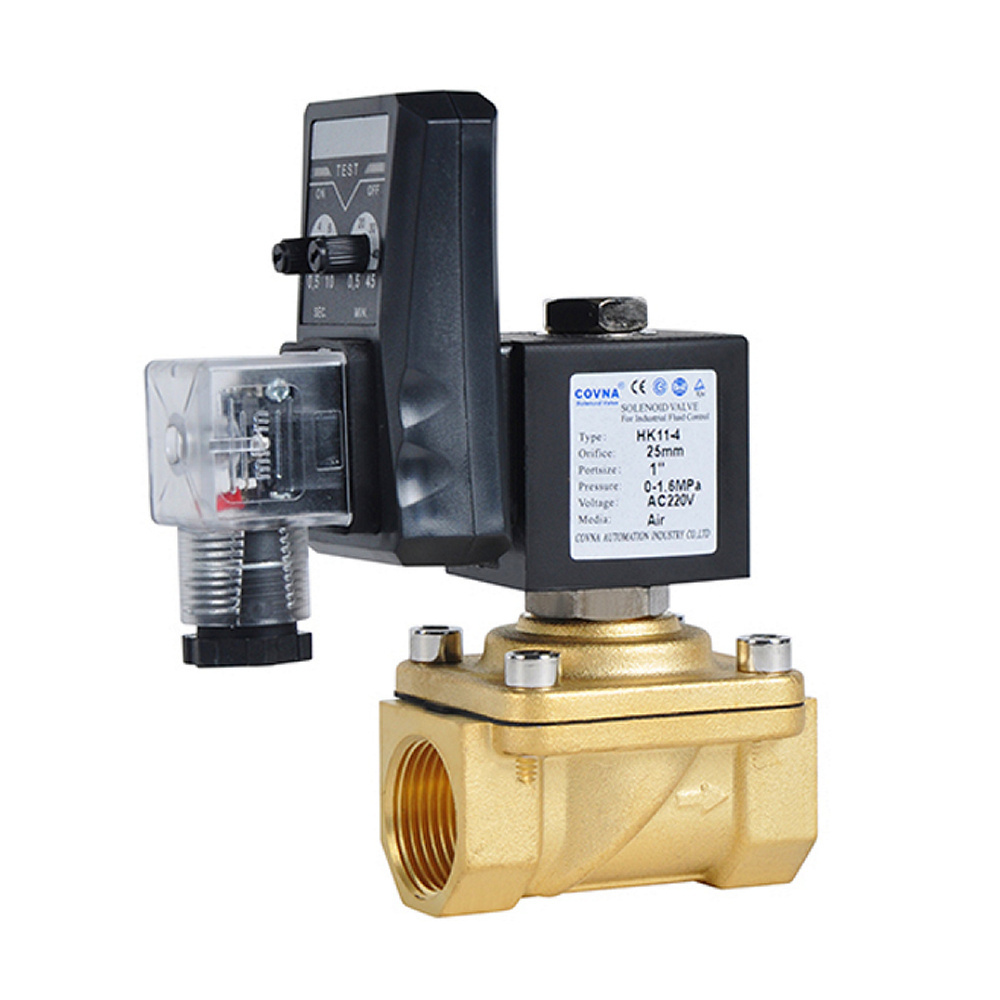 COVNA 1/2 inch Automatic Drainage Water Solenoid Valve with Timer