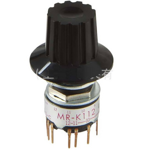 12 position rotary switch MR-K112 NKK Switches MRK112-A