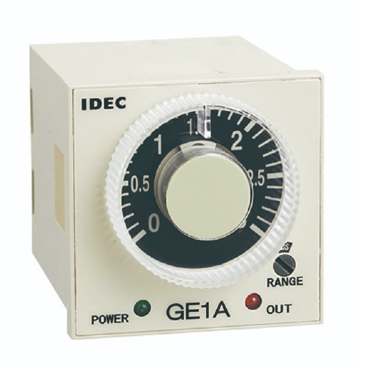 IDEC JAPAN 48mm electronic timer relay GE1A 220V ON-Delay switch