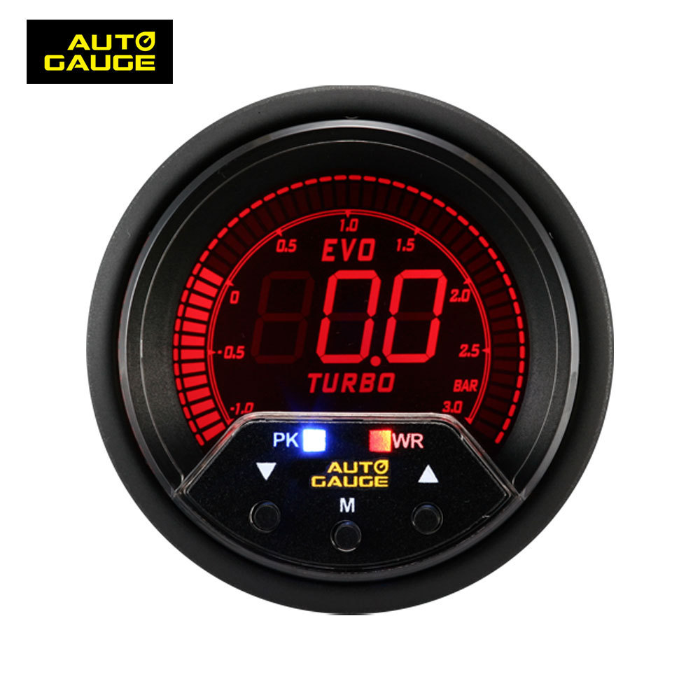 High Precision Mechanical Sensor Digital Racing Car Pressure Turbo Meter