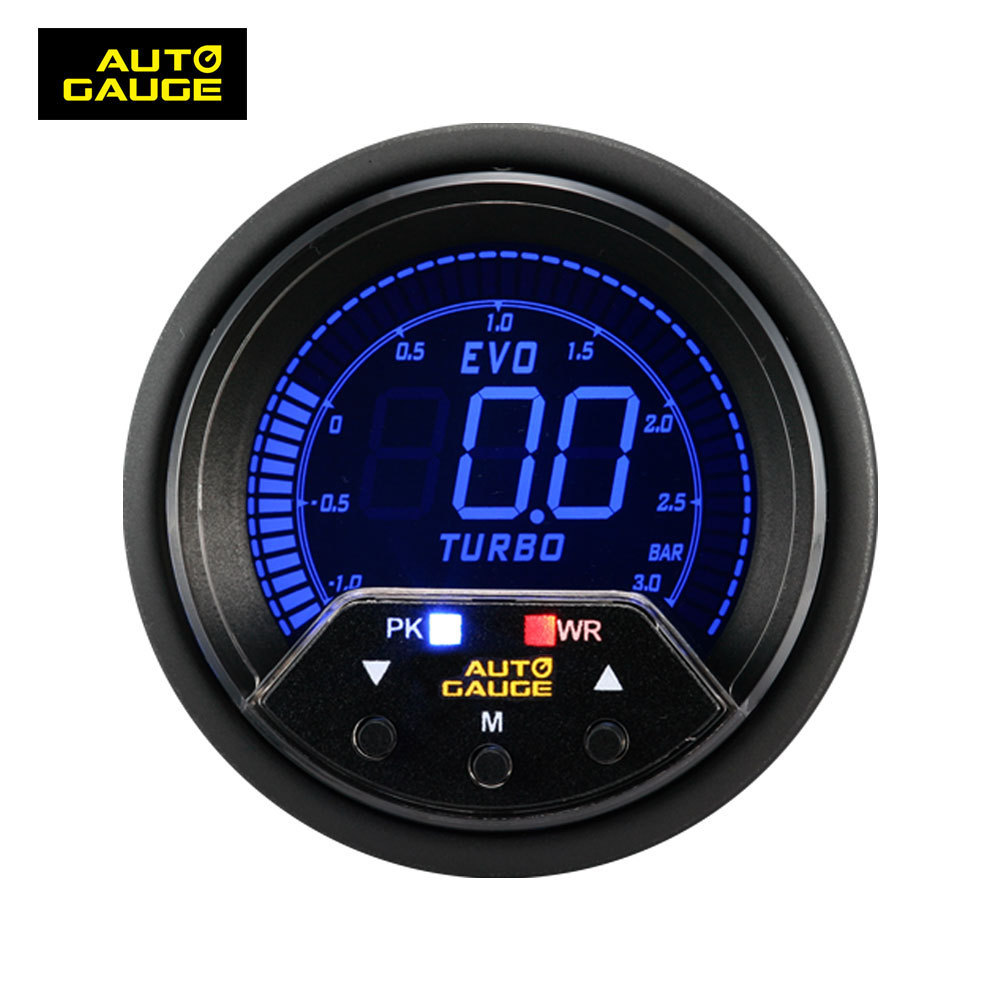 High Precision Mechanical Sensor Digital Racing Car Pressure Turbo Meter