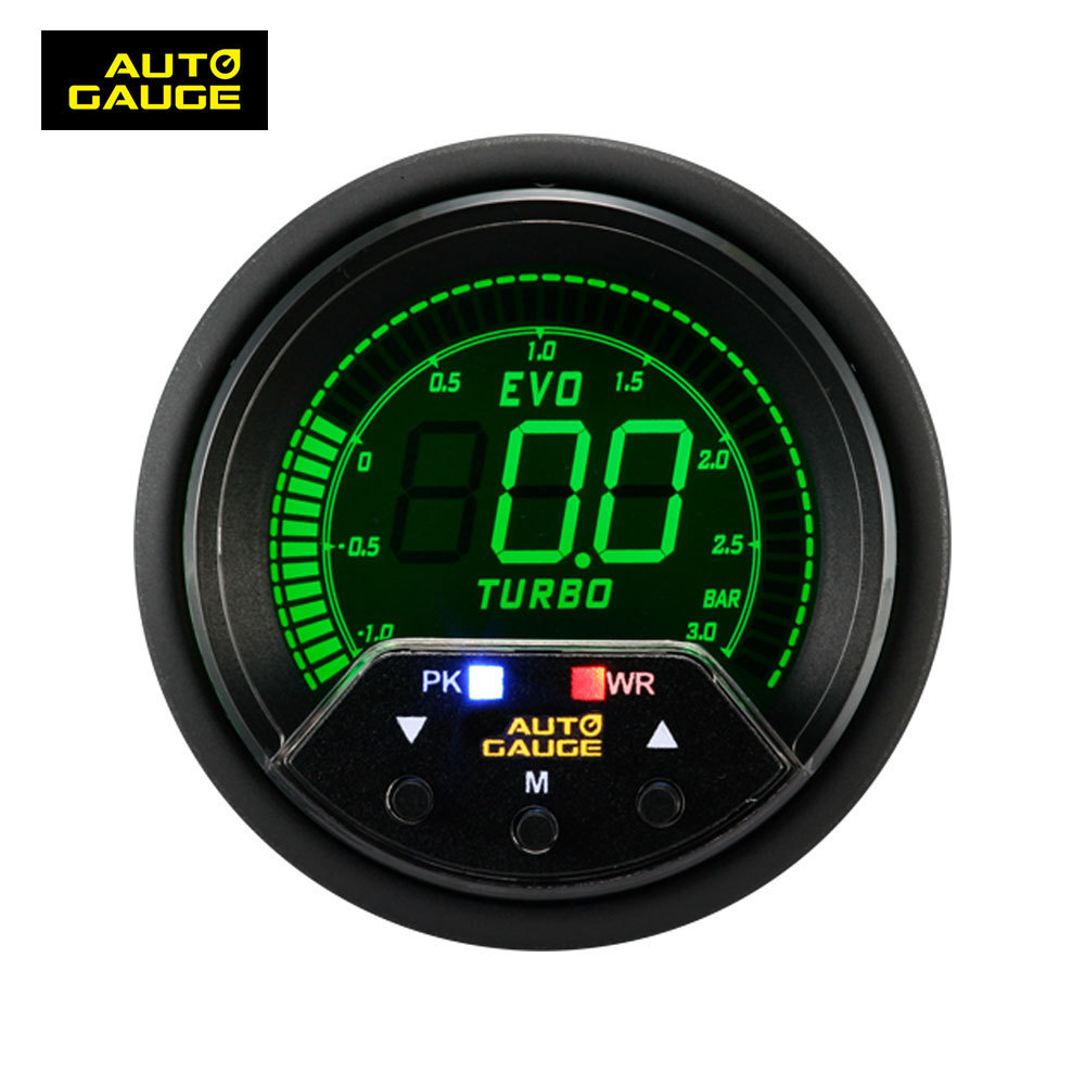 High Precision Mechanical Sensor Digital Racing Car Pressure Turbo Meter