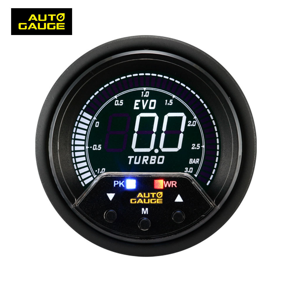 High Precision Mechanical Sensor Digital Racing Car Pressure Turbo Meter