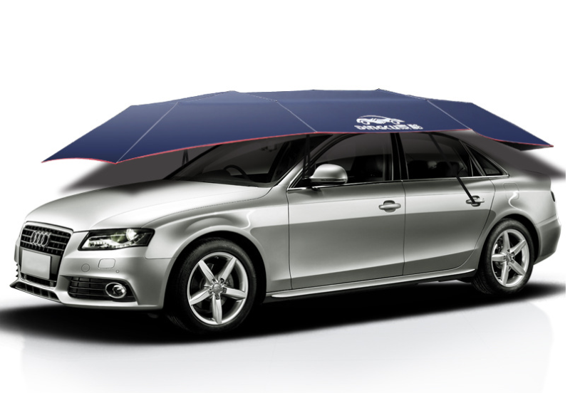 Fully automatic car roof moving sunscreen, rain and snow umbrella