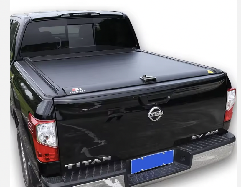 Exclusive Sales Factory Direct Sales Retractable Tonneau Cover Hard Bed Cover With Password Lock For Nissan TITAN