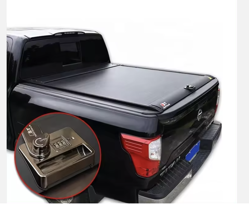 Exclusive Sales Factory Direct Sales Retractable Tonneau Cover Hard Bed Cover With Password Lock For Nissan TITAN