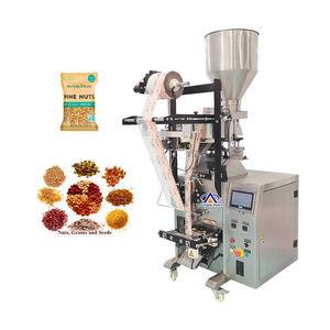 High-Speed And Efficient Packaging Of 250g 500g 1kg Melon Seeds Pet Food Microwave Popcorn Sugar Rice Sachet Packaging Machine