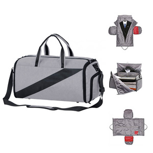 Dance Bag with Garment Rack Duffel Bag Foldable Garment Travelling Suit Bags