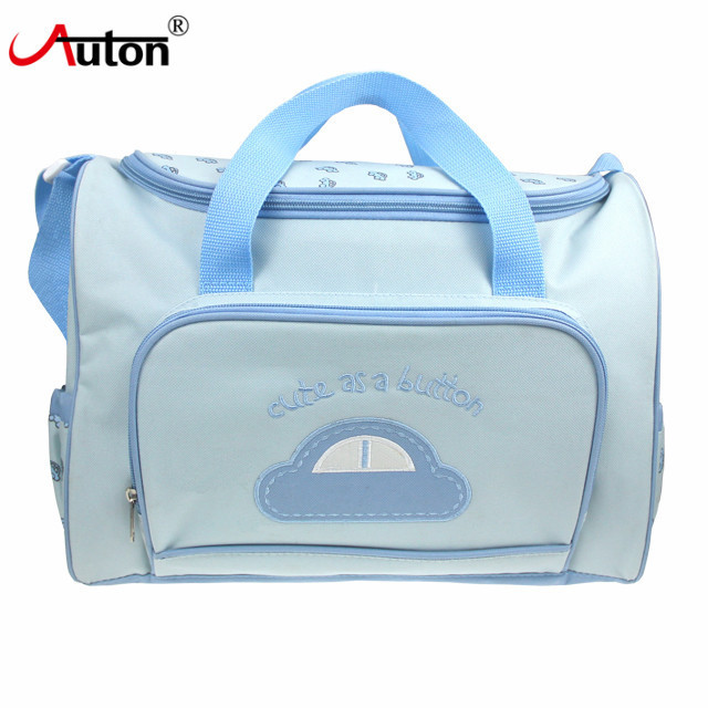 Factory Custom Multifunctional Mummy Baby Diaper Bag Waterproof Mami Bag With Changing Pad mummy tote bag for baby OEM