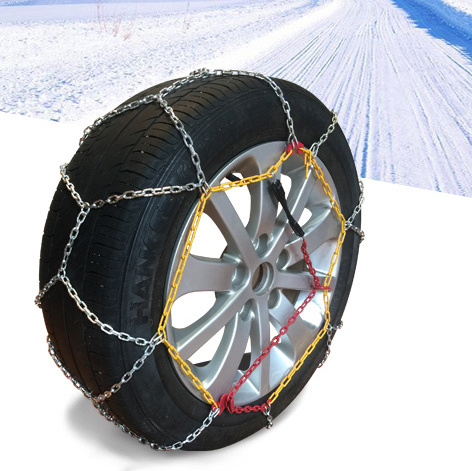 Customized Non-Slip anti-skid steer Car safety tire protection wheel KNS 1MM tyre mud Snow steel Chain