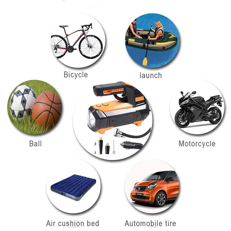 150 psi Vehicle Handheld Portable High Pressure Electric Car Tyre Air Compressor Tire Pump Inflator