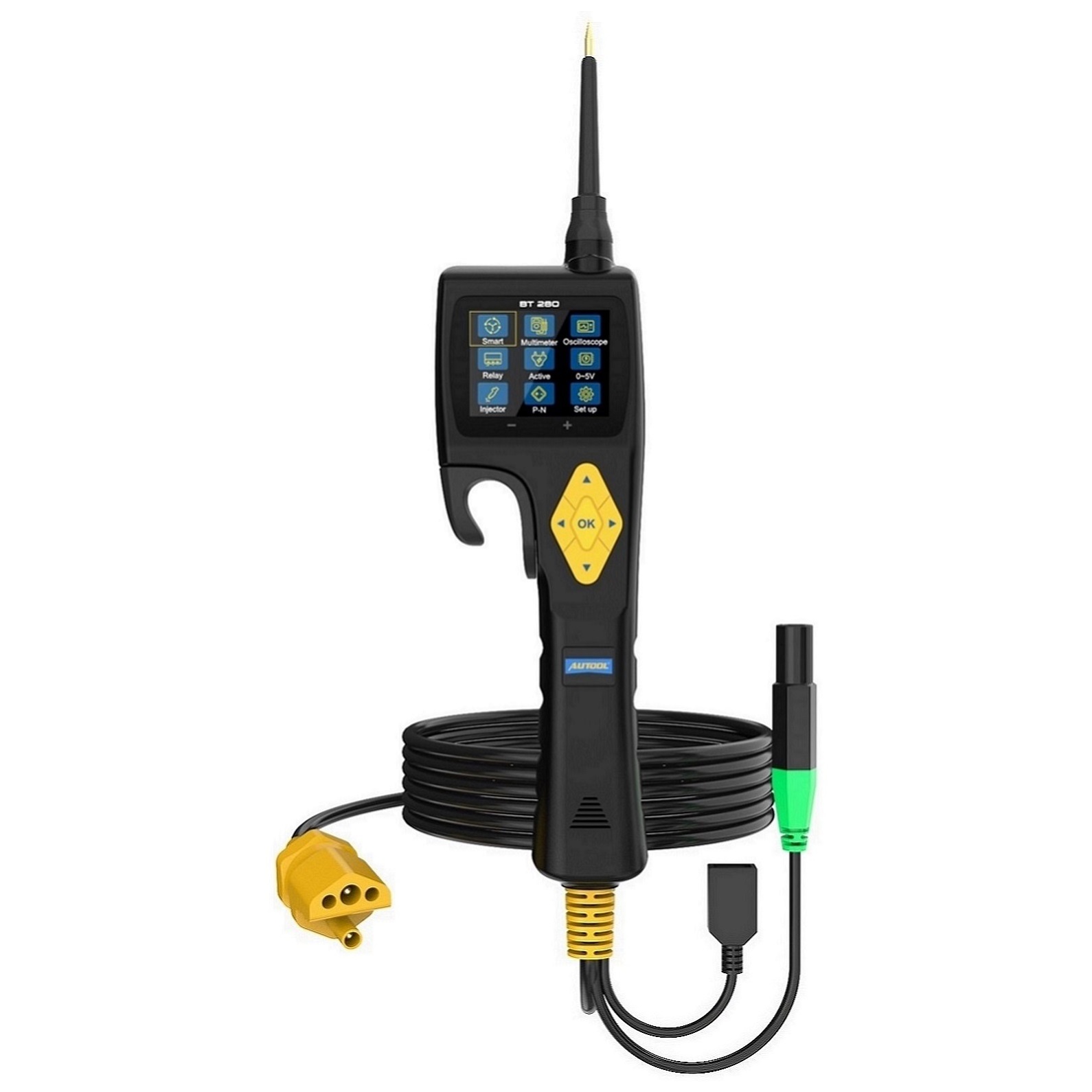 AUTOOL BT280 Electric System Circuit Tester AutomotiVe Electrical System Tools Power Probe Tester Diagnostic Tool