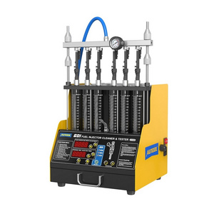 2023 Automotive Tool AUTOOL CT400 220V GDI Car Engine Injection Test Machine Best Ultrasonic Fuel Injector Cleaner 6cylinder