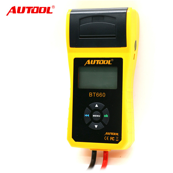 Multi-language Smart Diagnostic tool battery tester analyzer auto car battery analyzer with printer