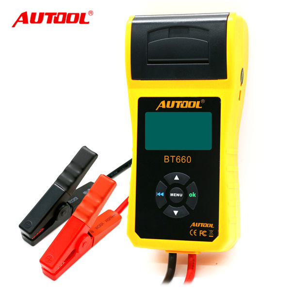 Multi-language Smart Diagnostic tool battery tester analyzer auto car battery analyzer with printer