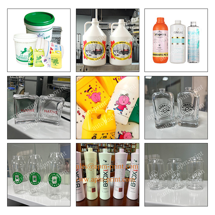 S250 S350  Plastic Glass Cup Round Bottles Cups Silk Screen Printing Machine Perfume bottle screen printing machine