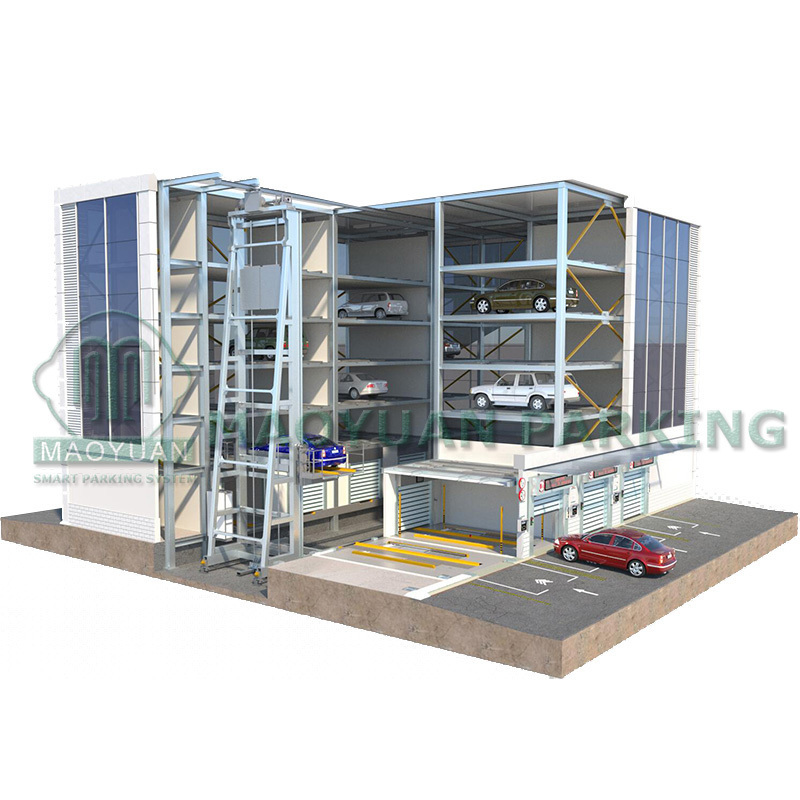 China Factory Space Saving Smart Vertical Machine Automatic Stacking Car Parking System