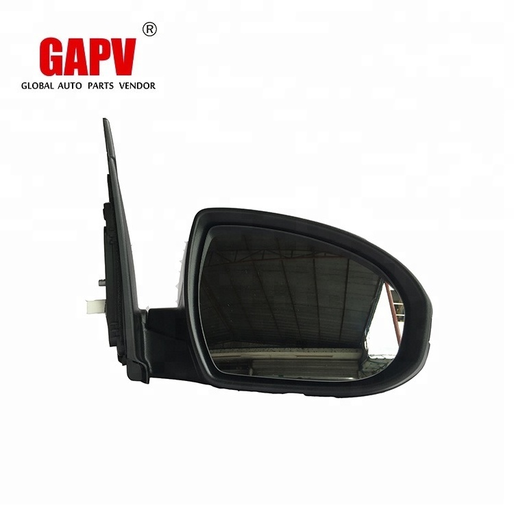 Car Side Mirror Auto Body Part Right 5 wire electrical with lamp OEM HF01-3113C For IX35