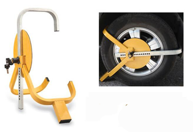 Factory car safe tire clamp wheel lock