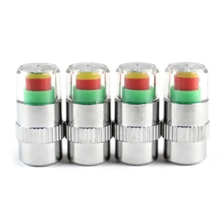 ABIRAM Hot Selling Auto Aluminum Monitor Tire Valve Stem Cap for sell