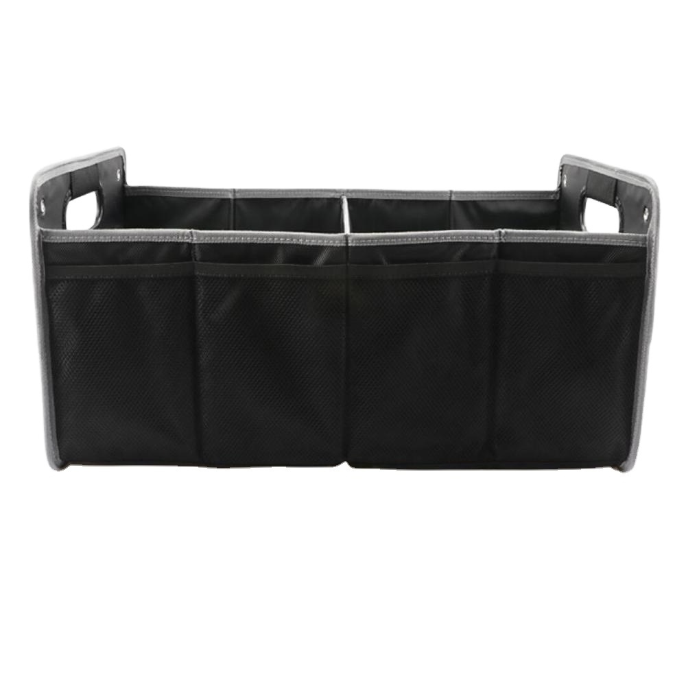 Big capacity car boot organizer car trunk organizer , 3-section foldable car trunk organizer