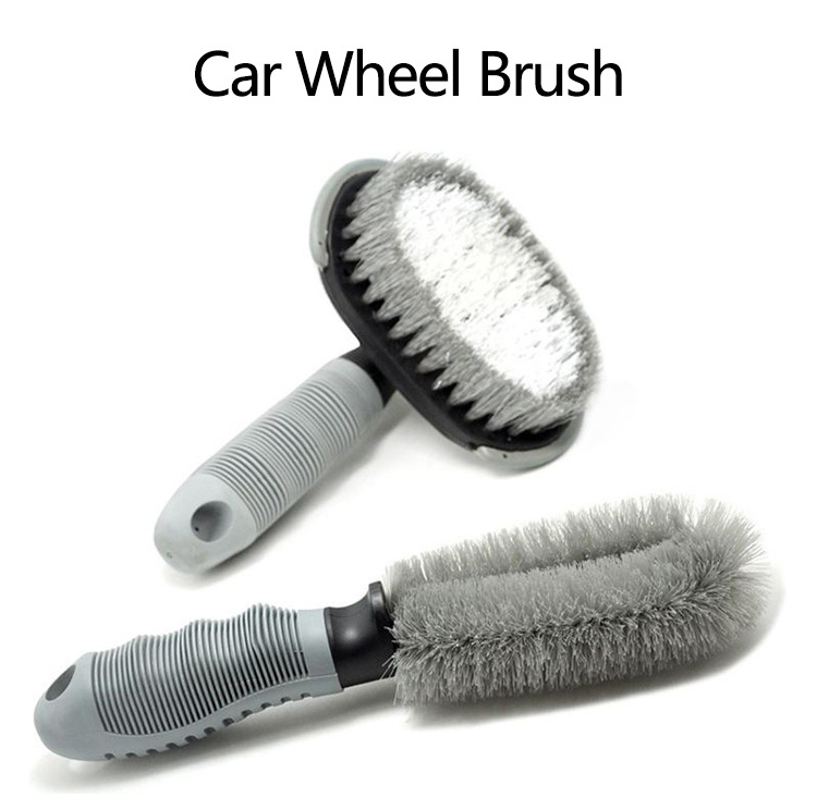 Steel And Alloy Wheel Cleaning Brush  Rim Cleaner For Your Car  Motorcycle Or Bicycle Tire Brush Washing Tool Car Wheel Brush