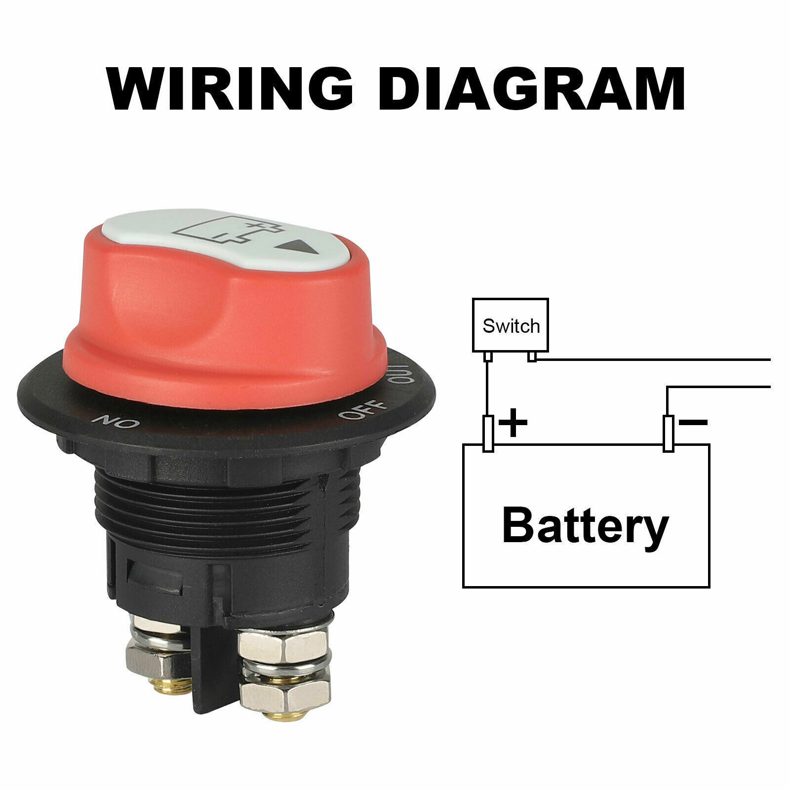 Abiram high quality factory wholesale battery switch waterproof Isolator dual battery disconnect switch for car