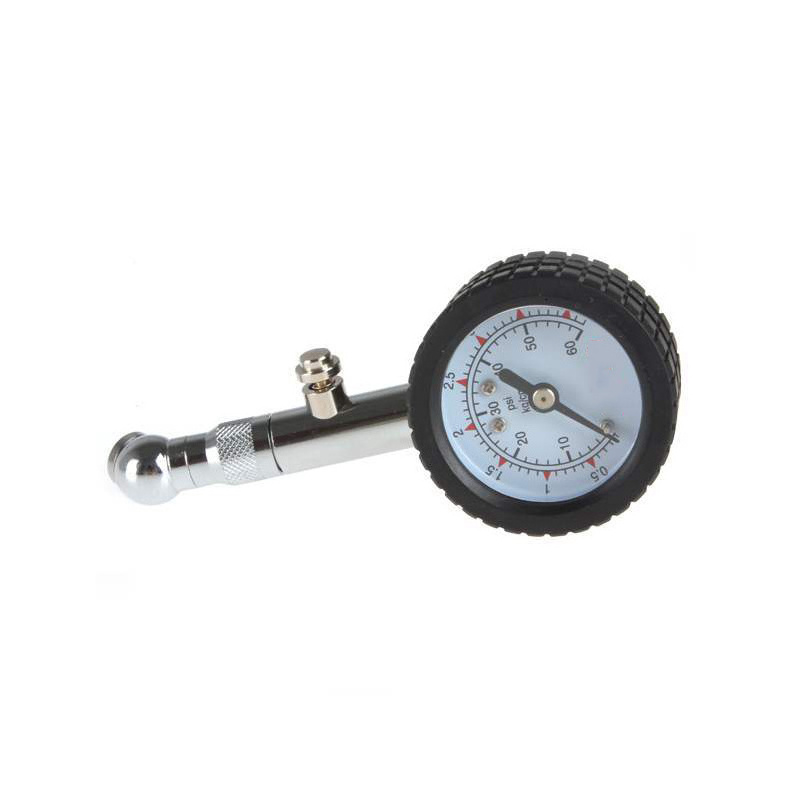 Extended Air Chuck Tire Pressure Gauge