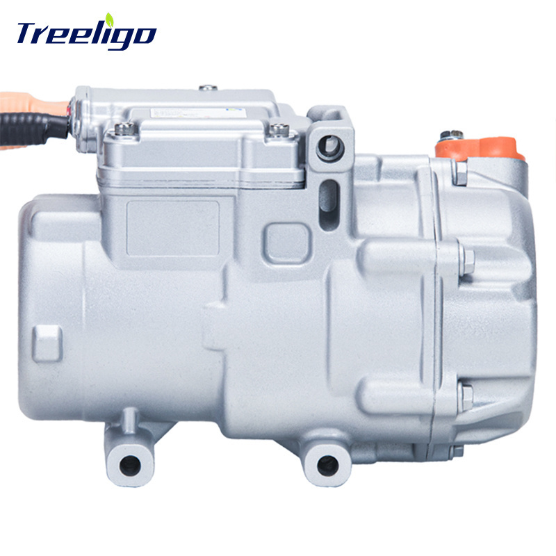 Electric compressor assembly 48v dc air conditioner electric car ac compressor for universal cars & trucks factory manufacture