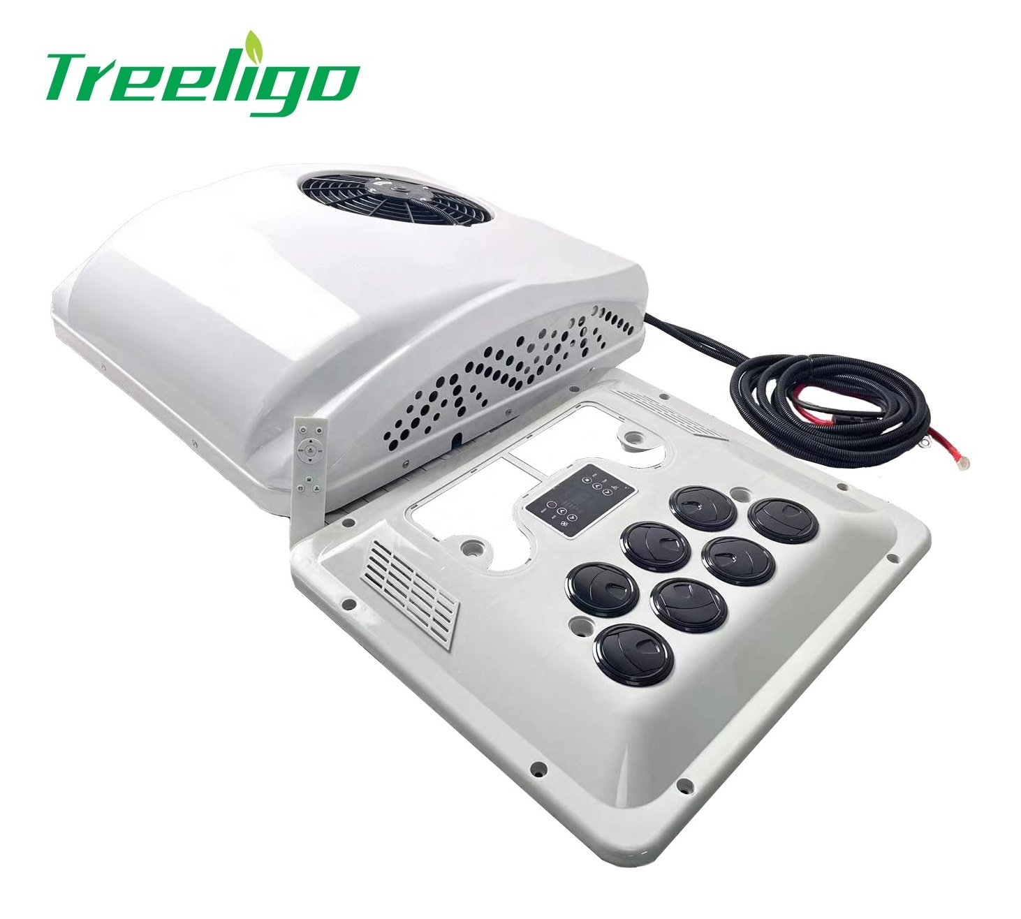 Wholesale 12v portable Rooftop Car Auto Heat and Cool Electrical Car Parking Air Conditioner 12V for food truck