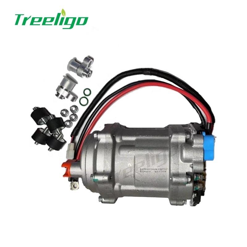 Hot Selling Electric Automotive Ac Air Conditioning Compressor 12v Electric Ac Compressor