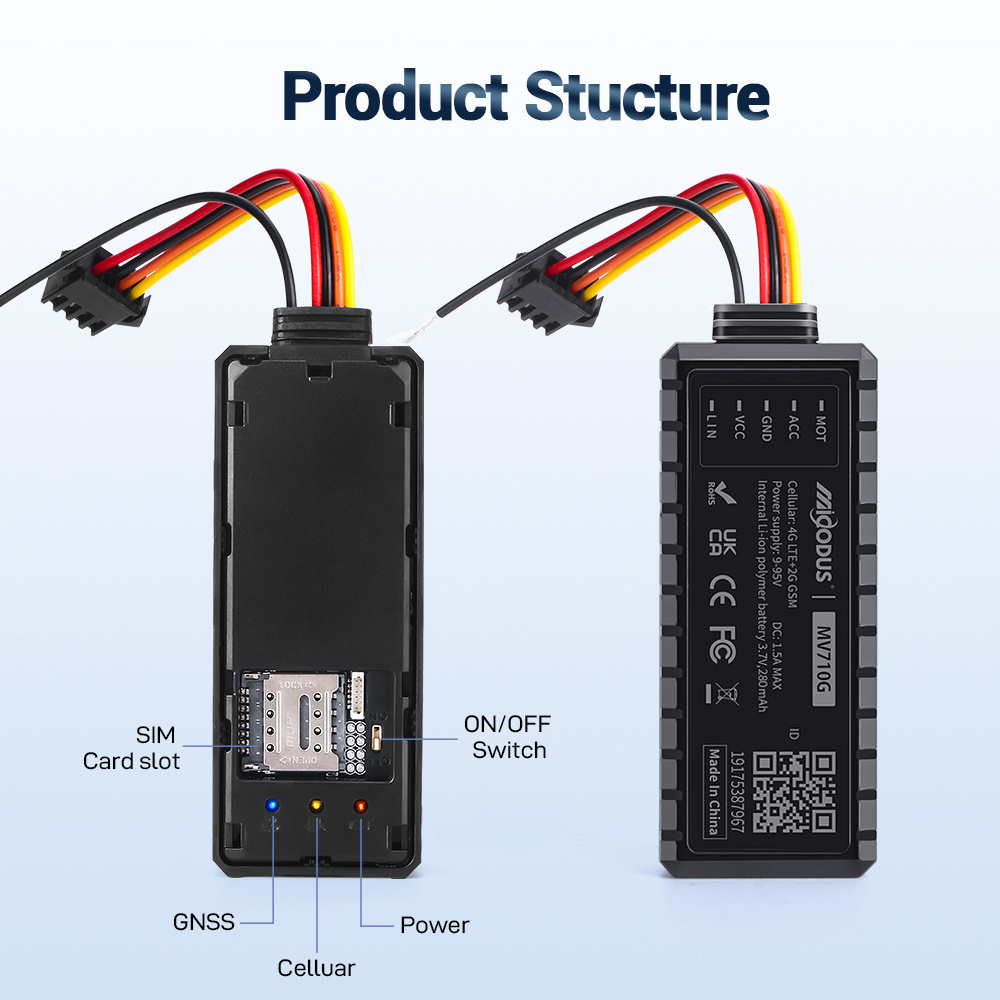 Micodus MV710G Anti Teft Kill Switch Motorcycle Tracking Accurate Vehicle Tracker Manual Track Device Relay J16 Gps Tracker