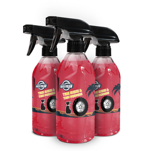 Tire shine  cleaner spray for car High Quality Gloss coating 500ml car Trim Dressing