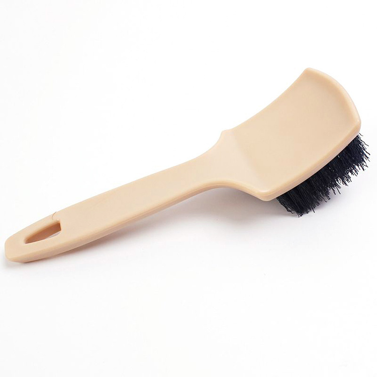 Popular Plastic Long Handle Wheel Cleaner  Tire Rim Scrub Brush for Auto Detailing Cleaning