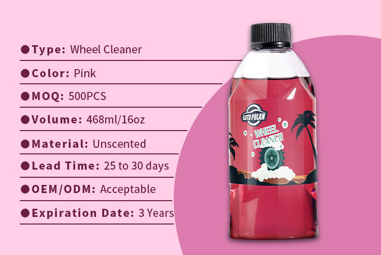 Super Wheel Hub Cleaner 500ML High Quality Auto Hub Rust Remover Spray Perfect for Cleaning Wheels and Tires