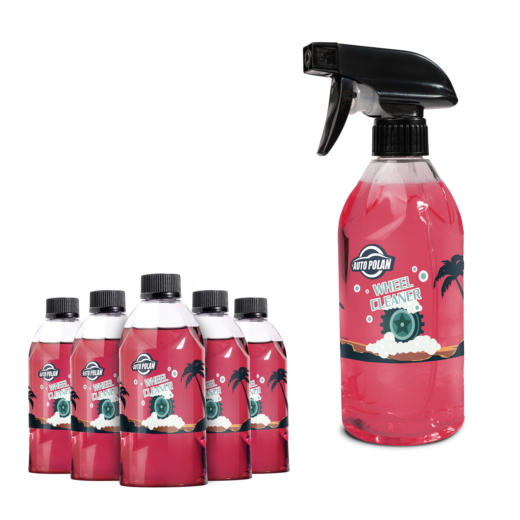 High Quality China Manufacturer Wheel Cleaner Spray Wholesale Car Care & Cleaning Products Wheel Cleaner Factory Direct