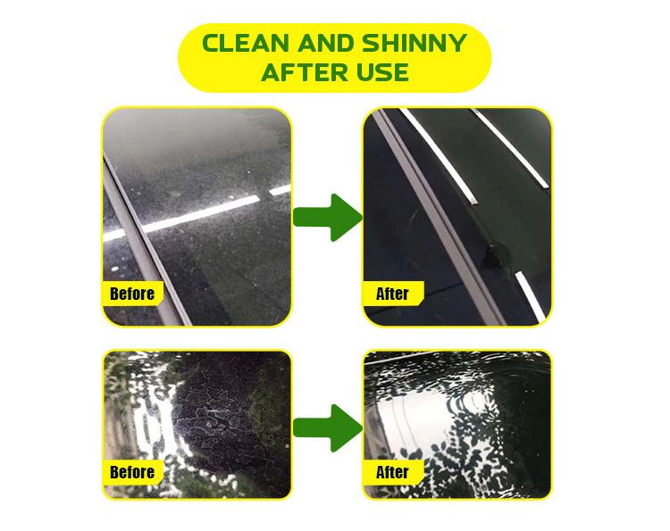 Car Water Stain Remover Window Glass Refurbishment Agent Car Windshield Polishing Compound Auto Heavy Duty Water Spot Remover