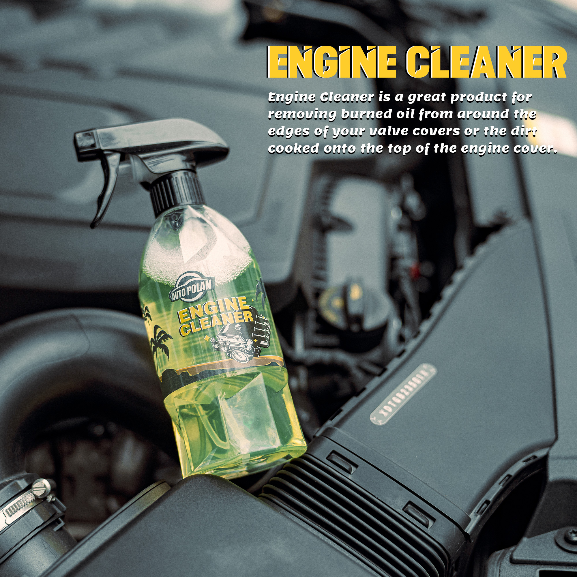 Autopolan Engine Bay Degreaser All Purpose Cleaner Concentrate Cleans Compartment Auto Detail Cleaning and Renovate