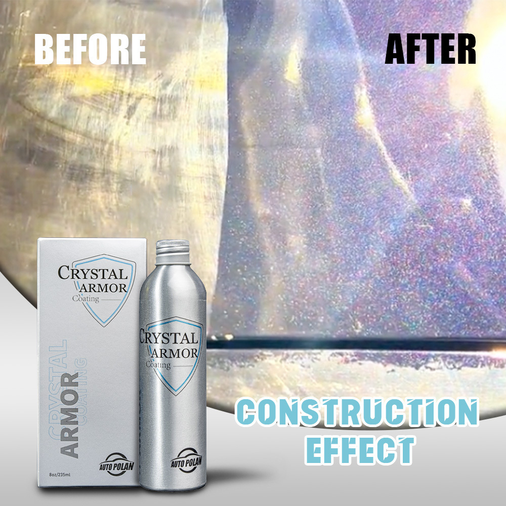 Crystal armor coating 235ml new products car recovery coating with towels have Long Lasting shine  paint