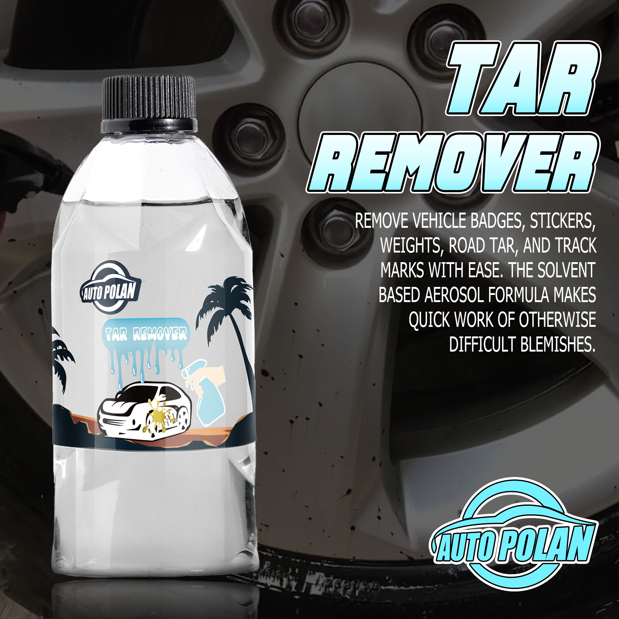 Best Auto Tar Remover Agent Factory Direct Sale Suit for All Cars Powerful and Fast-Acting All Purpose Exterior Cleaner