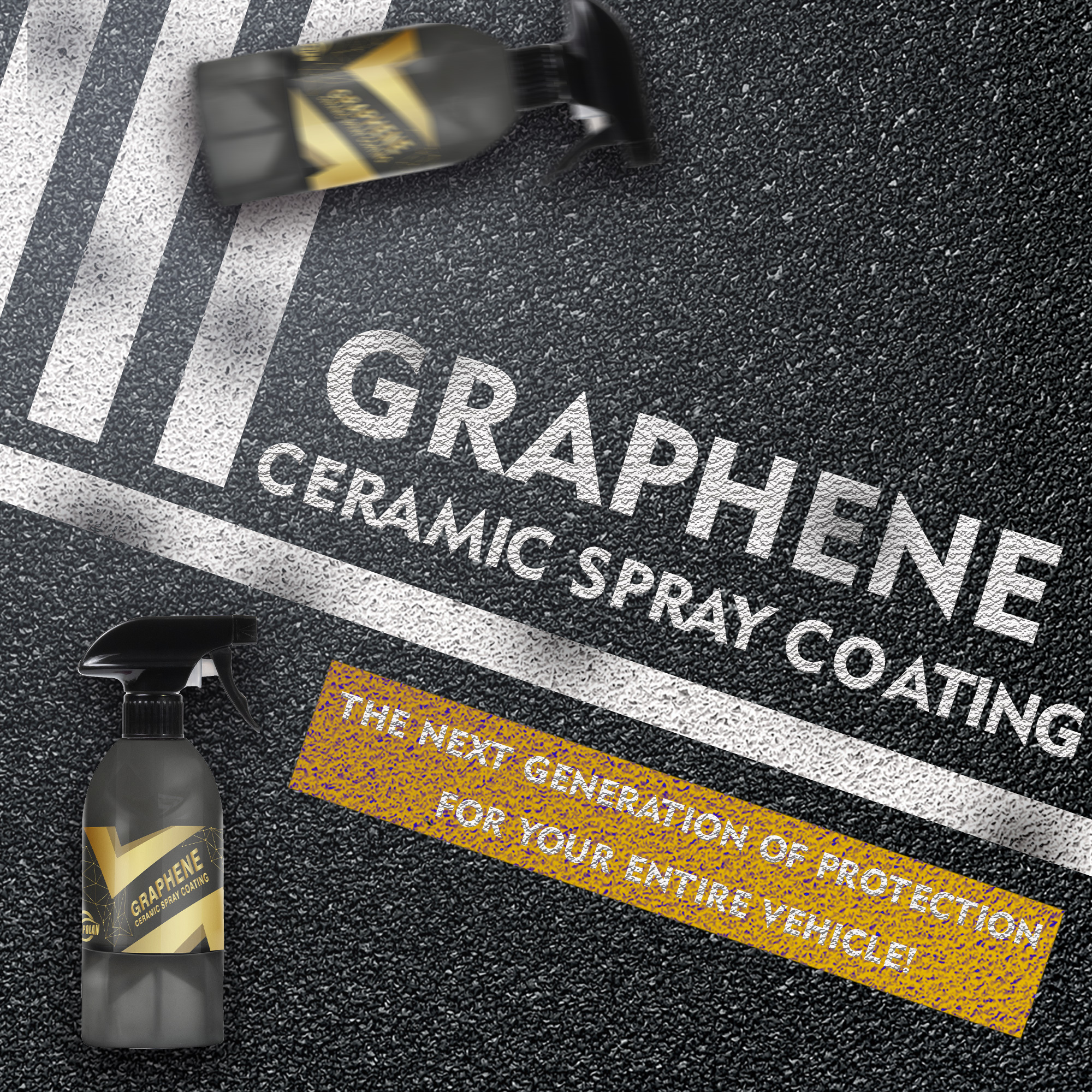 Effective sealant 6 month wax have good beading Powerful Protection Graphene Ceramic Coating Car Surface coating spray 500ml